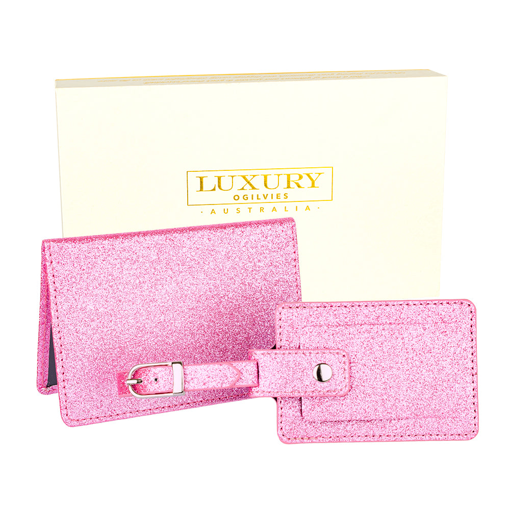 Glitter Travel Set - Pink