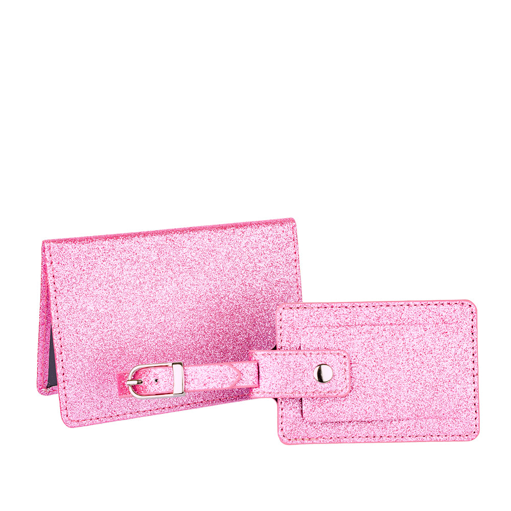 Glitter Travel Set - Pink