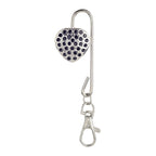 Heart Key Find Hanger - Black