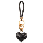 Heart Key Ring - Black