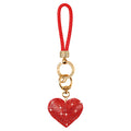 Heart Key Ring - Red