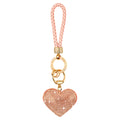 Heart Key Ring - Rose