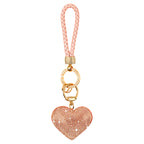 Heart Key Ring - Rose