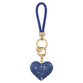 Heart Key Ring - Sapphire