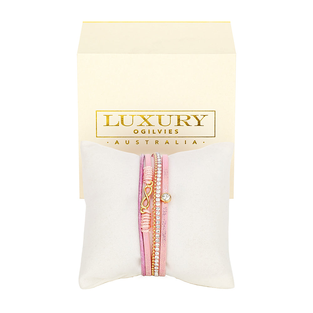 Infinity Bracelet - Blush