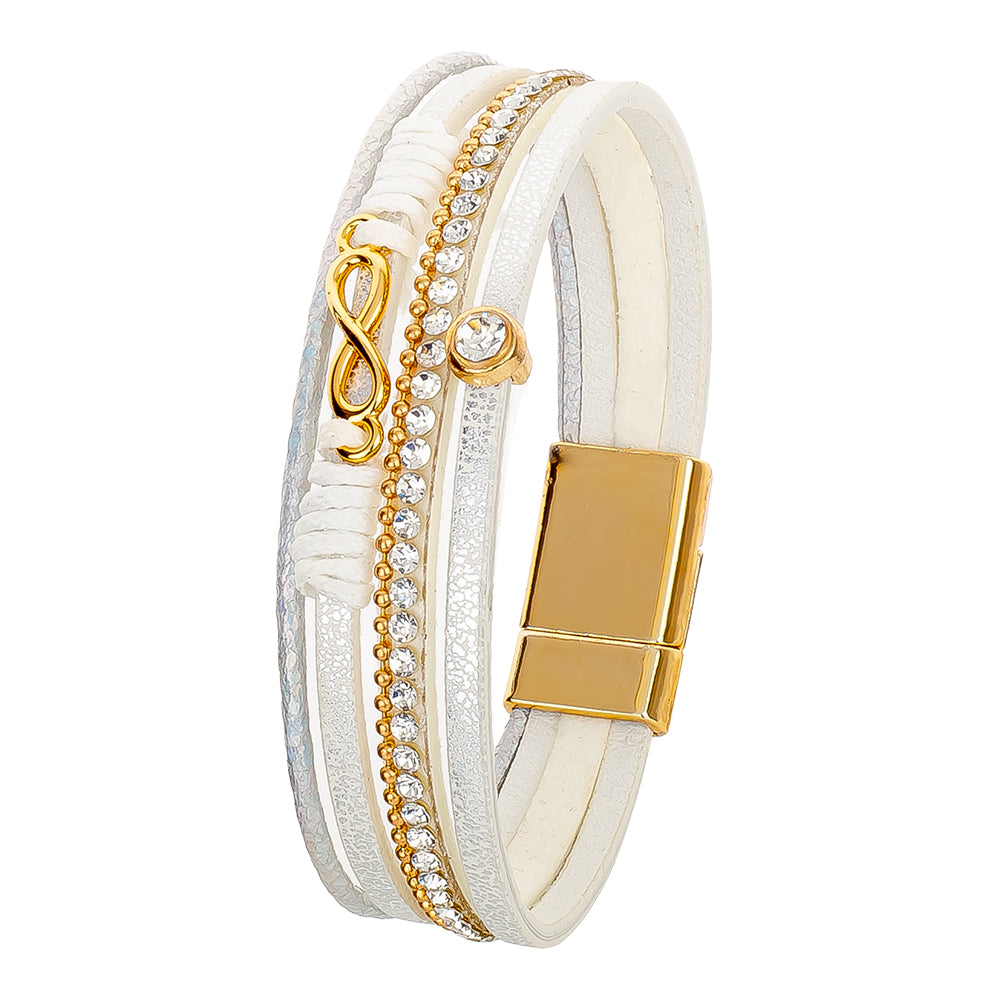 Infinity Bracelet - Pearl