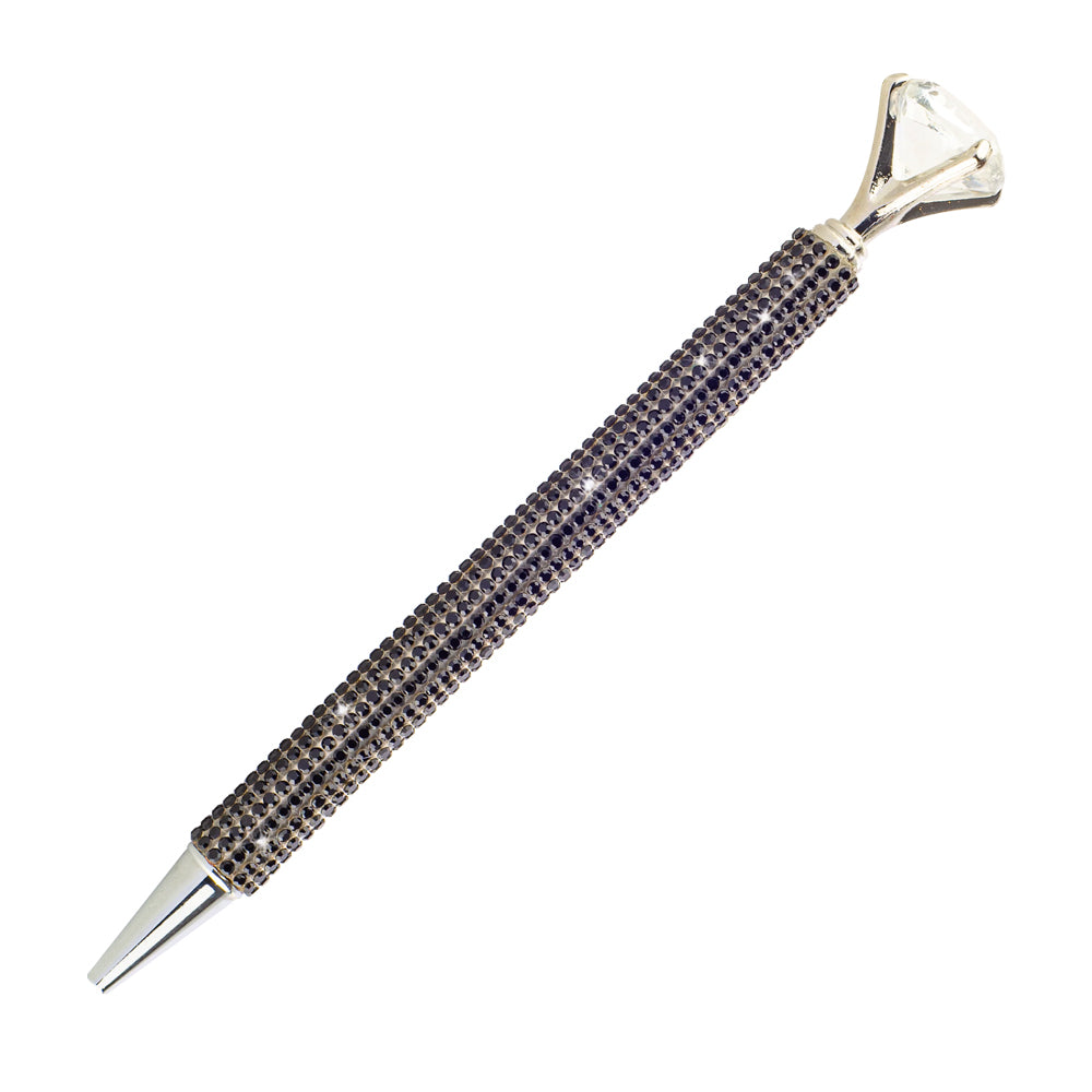 Jewel Diamonte Pen - Black