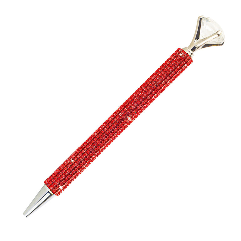 Jewel Diamonte Pen - Red