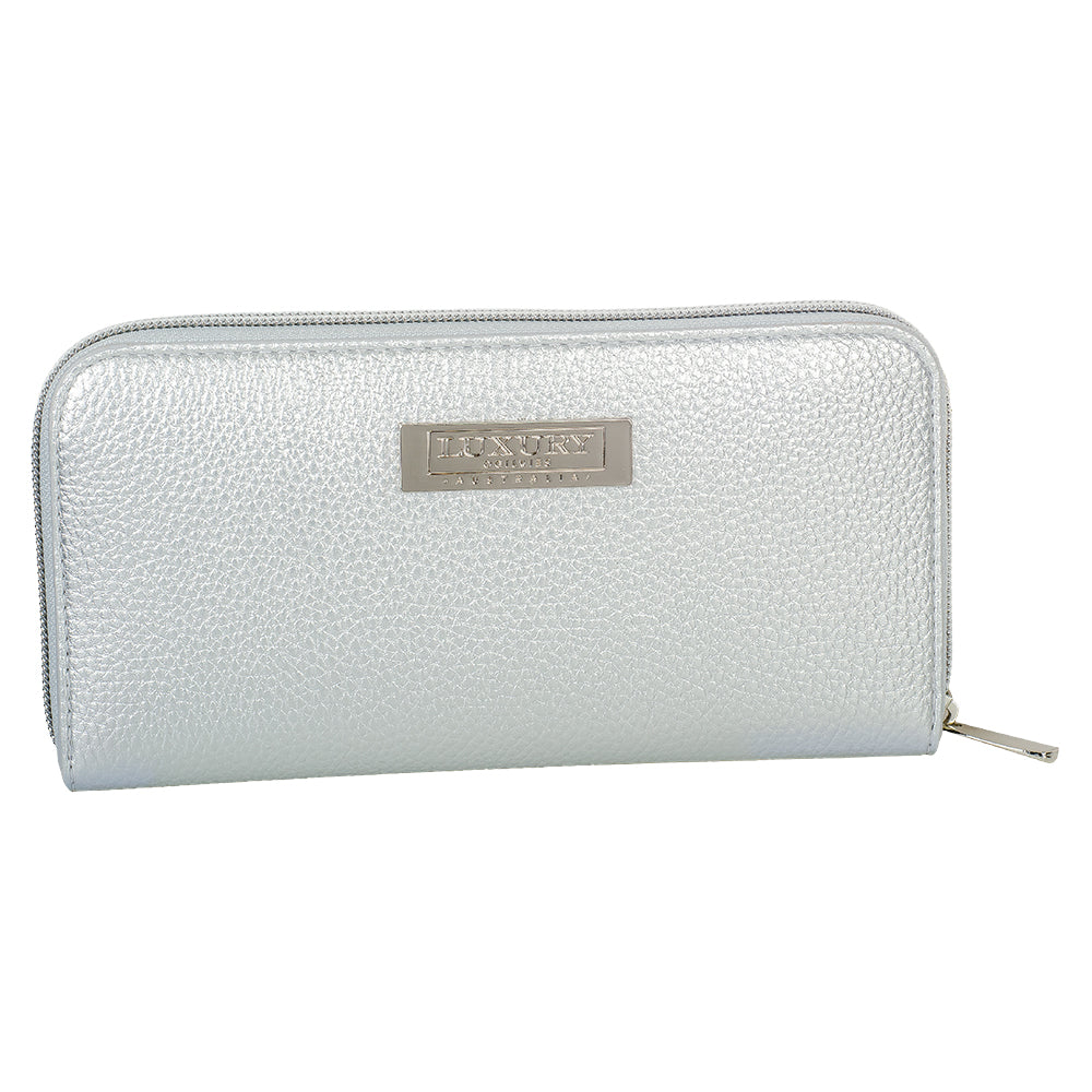 Ladies Wallet - Silver