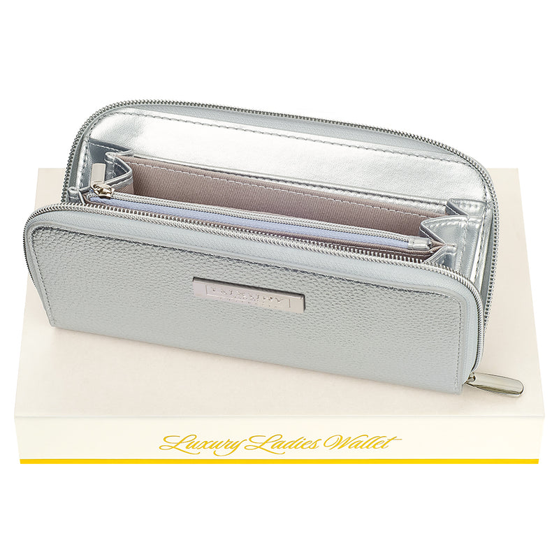 Ladies Wallet - Silver