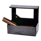 Lipstick Mirror Case - Glitter Black