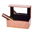Lipstick Mirror Case - Glitter Rose