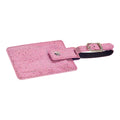 Glitter Luggage Tag - Pink