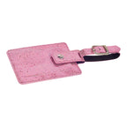 Luggage Tag - Glitter Pink