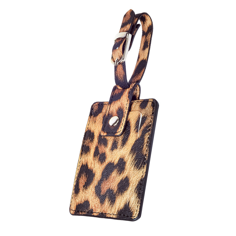 Luggage Tag - Leopard