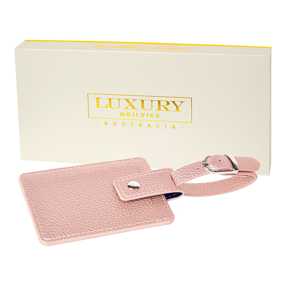 Luggage Tag - Rose Gold