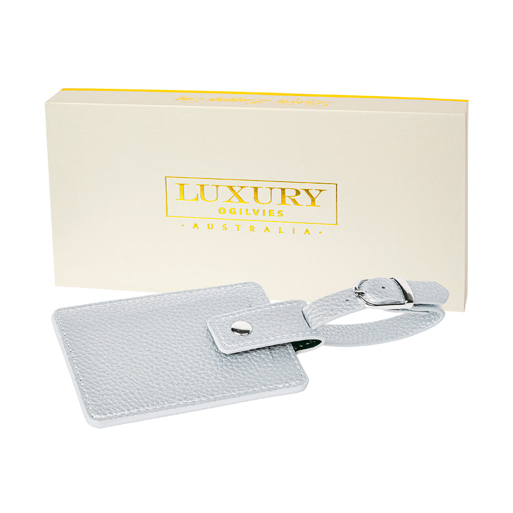 Luggage Tag - Silver