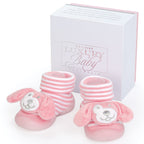 Puppy Boot Socks - Pink