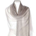 Cashmere Scarf in Drawer Box - Moonstone