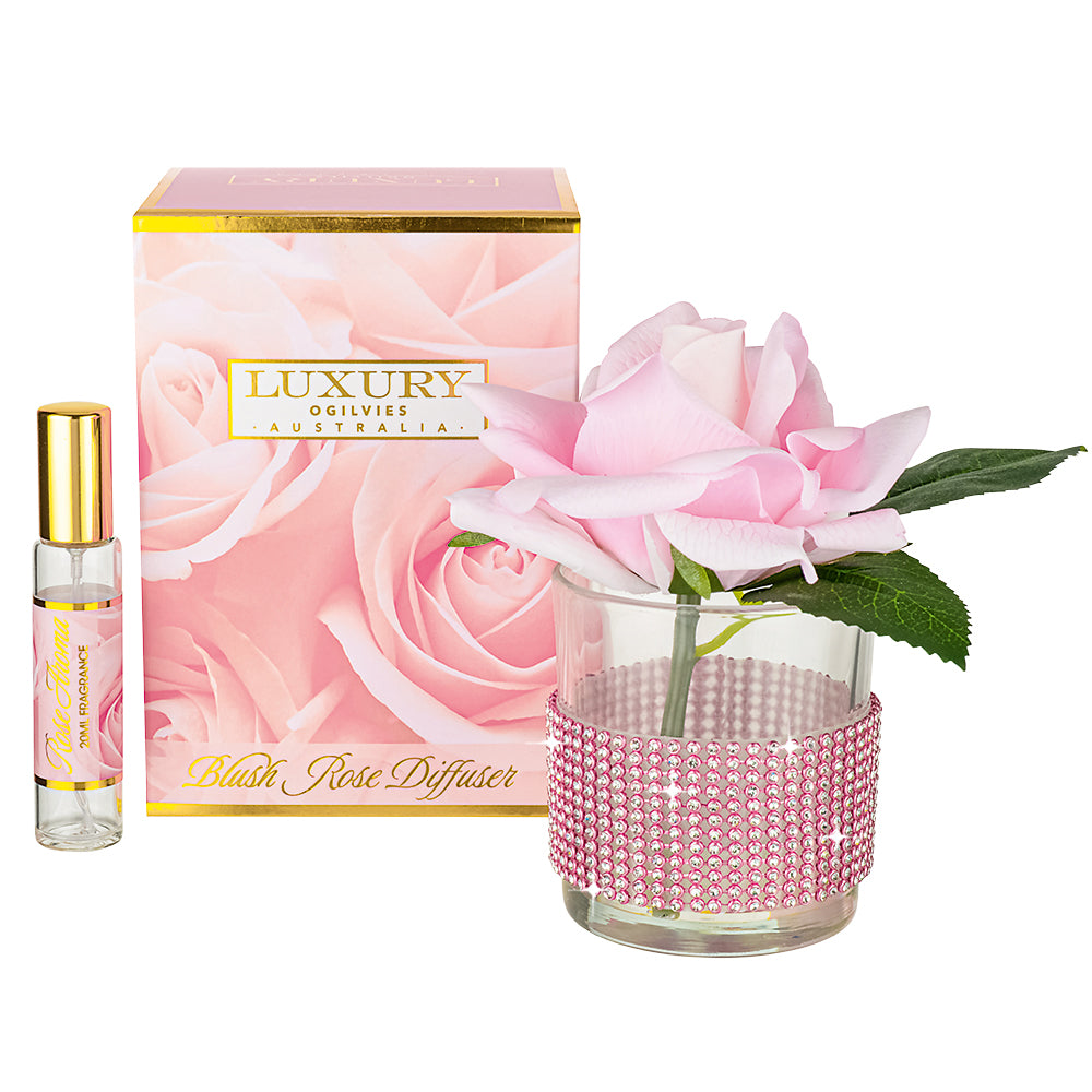Diamonte Rose Diffuser - Blush