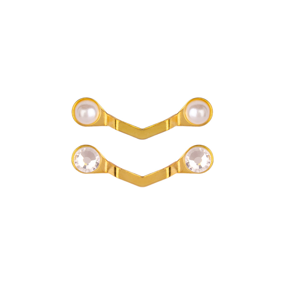 Magnetic Glasses Clip - Gold