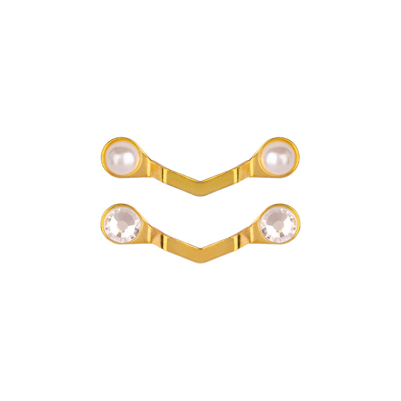Magnetic Glasses Clip - Gold