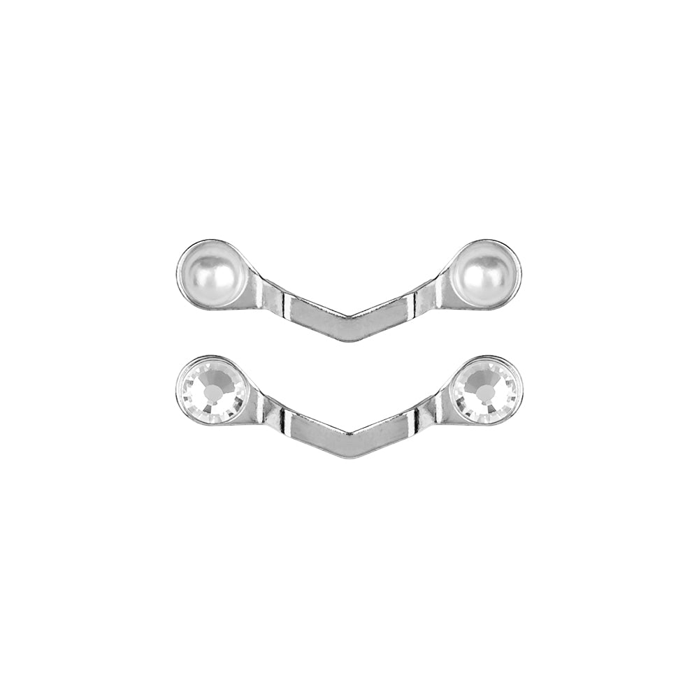 Magnetic Glasses Clip - Silver