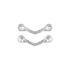 Magnetic Glasses Clip - Silver