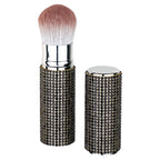 Diamonte Makeup Brush - Black