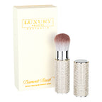 Diamonte Makeup Brush - Silver
