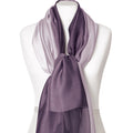Two-Tone Scarf in Box - Grape Mist