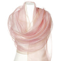 Shimmer Scarf Wrap - Pink