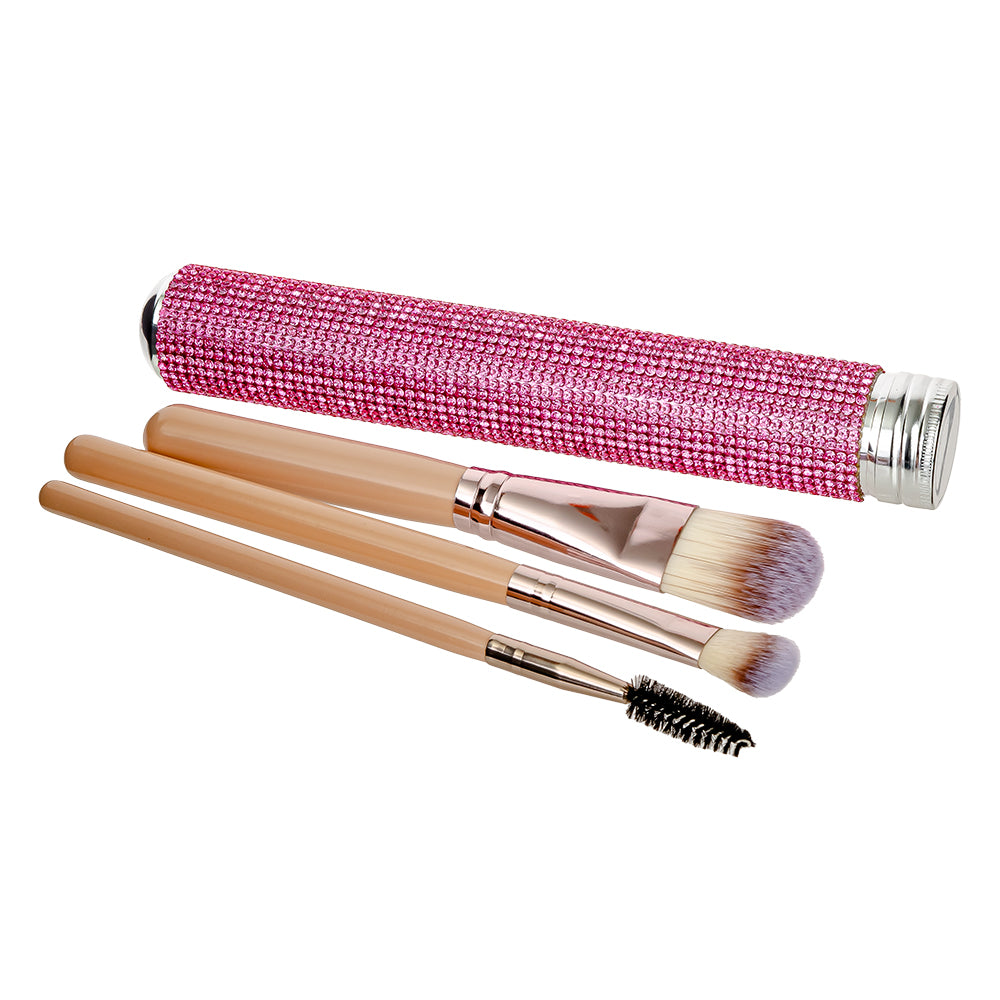Makeup Brush Set - Refill - Pink