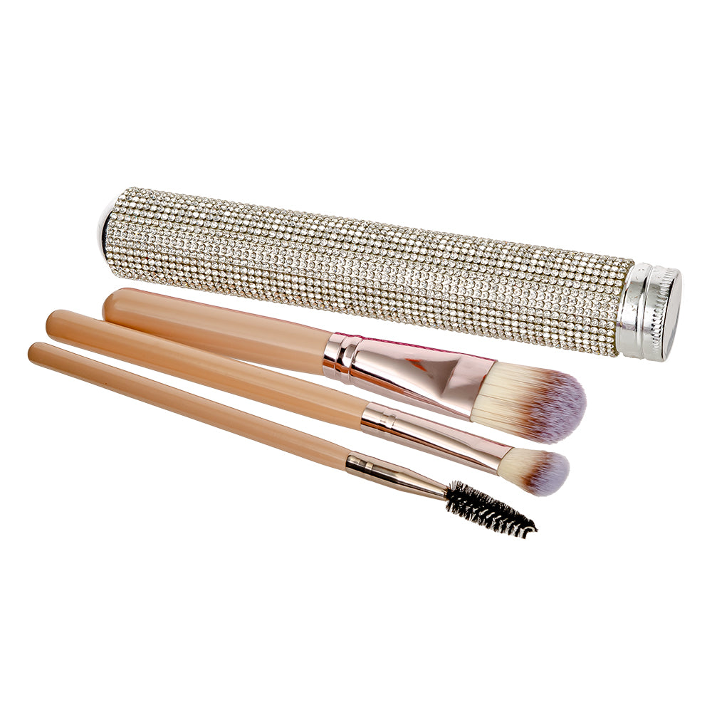 Makeup Brush Set - Refill - Silver