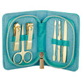Manicure Wallet - 6 Piece Set - Emerald