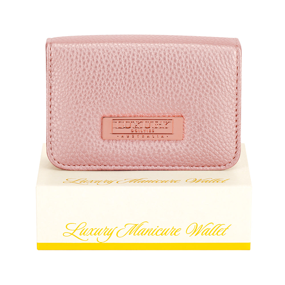 Manicure Wallet - 6 Piece Set - Rose