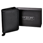Mens Manicure Wallet - 6 Piece Set - Black