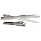 Nail File and Clipper Set - Silver