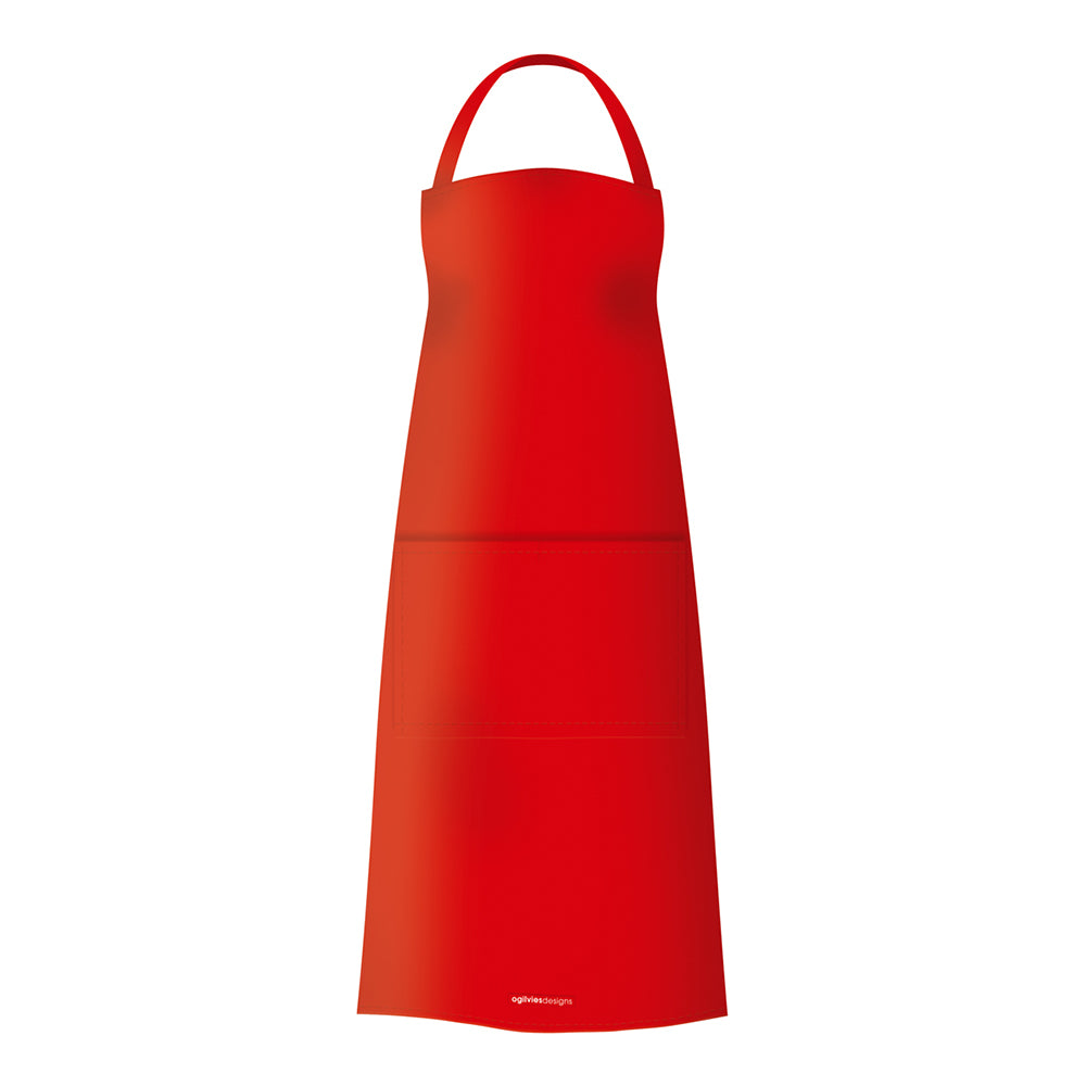 Ogilvies Deluxe Apron - Red