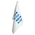 Organic Cotton Tea Towel - Fish - Azzure