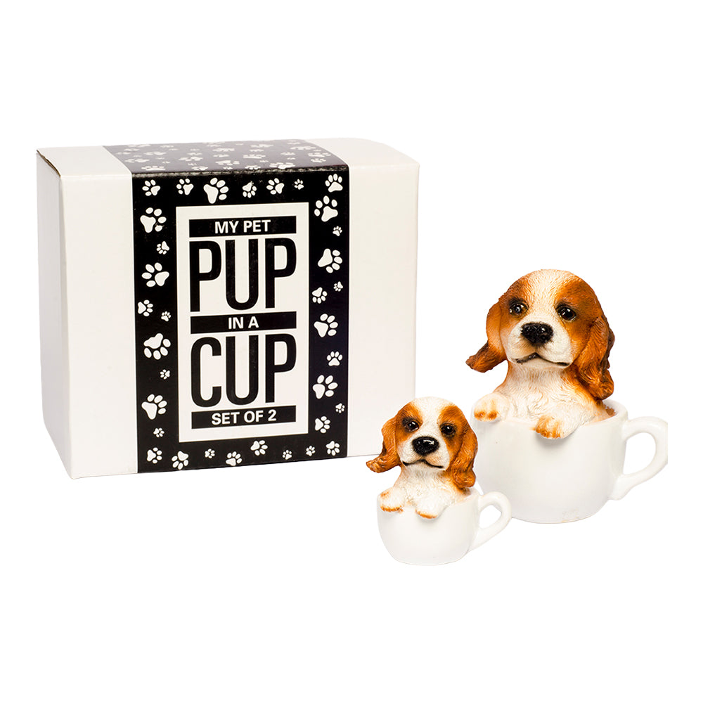 Pup in a Cup Set - Charlie Cocker Spaniel
