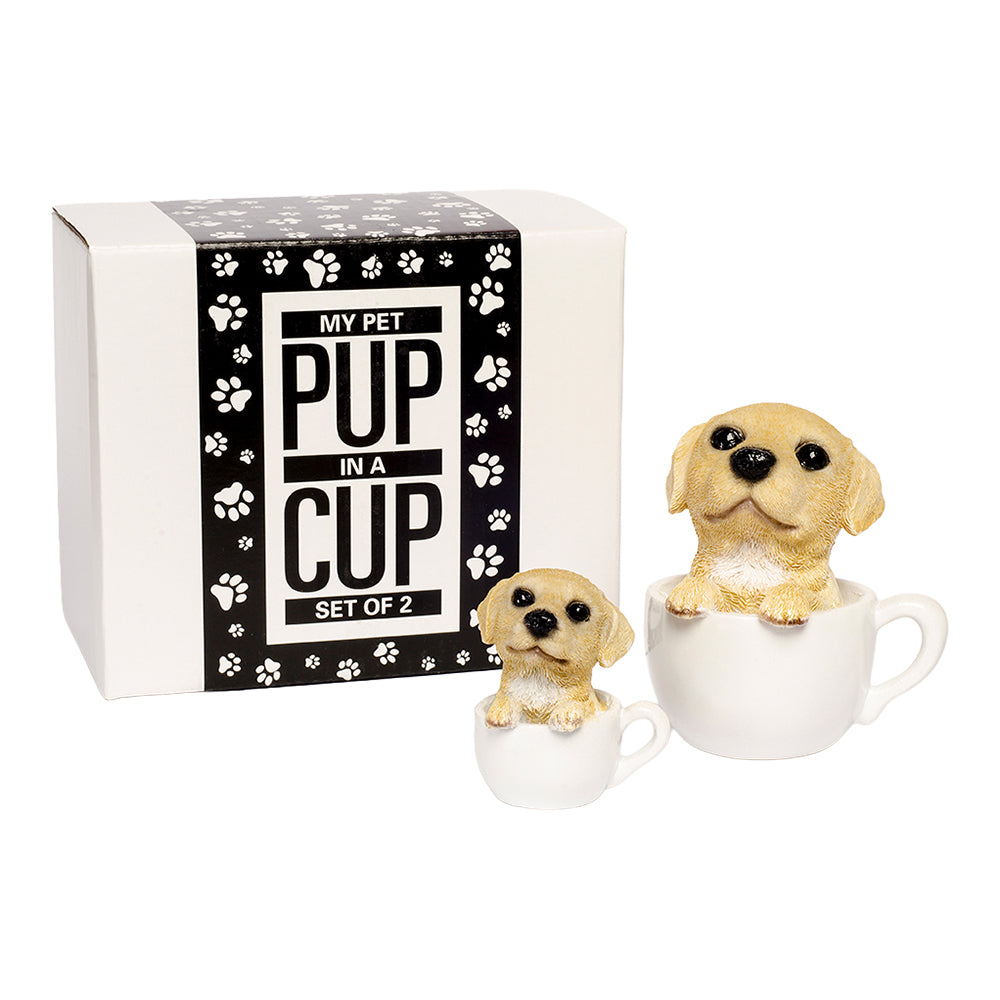 Pup in a Cup Set - Lucky Labrador