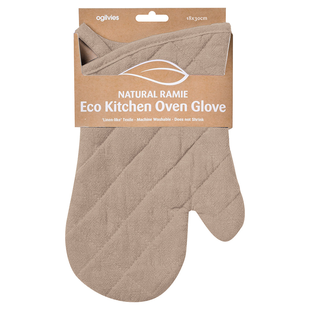 Eco Kitchen Oven Glove - Stone