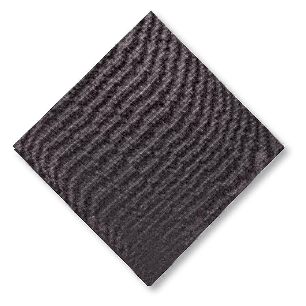 French Weave Napkin - Charcoal