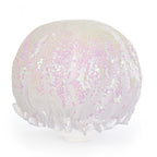 Sequin Shower Cap - Pearl