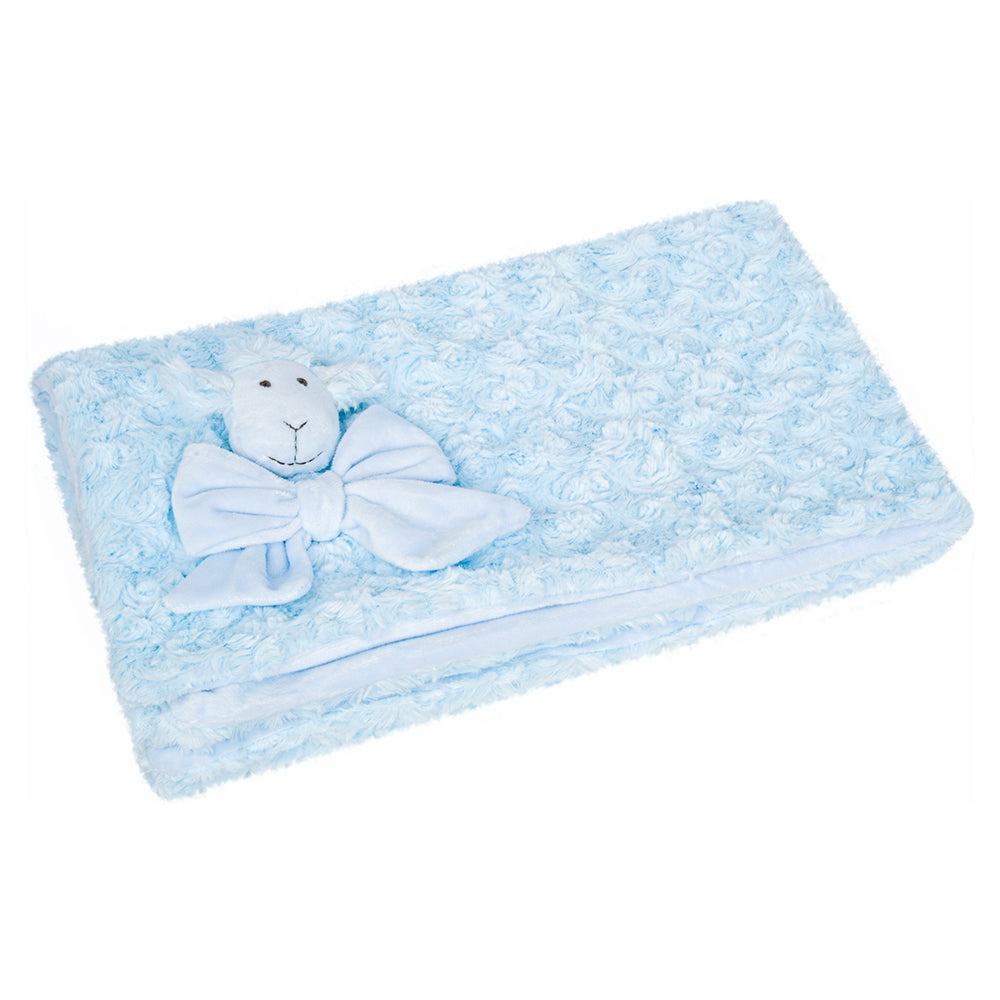 Snugs the Lamb - Blanket - Blue