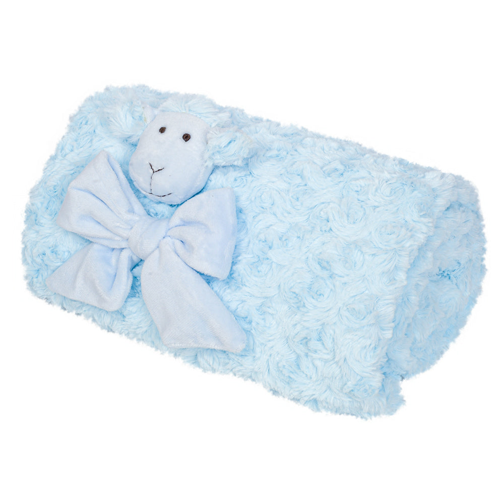 Snugs the Lamb - Blanket - Blue