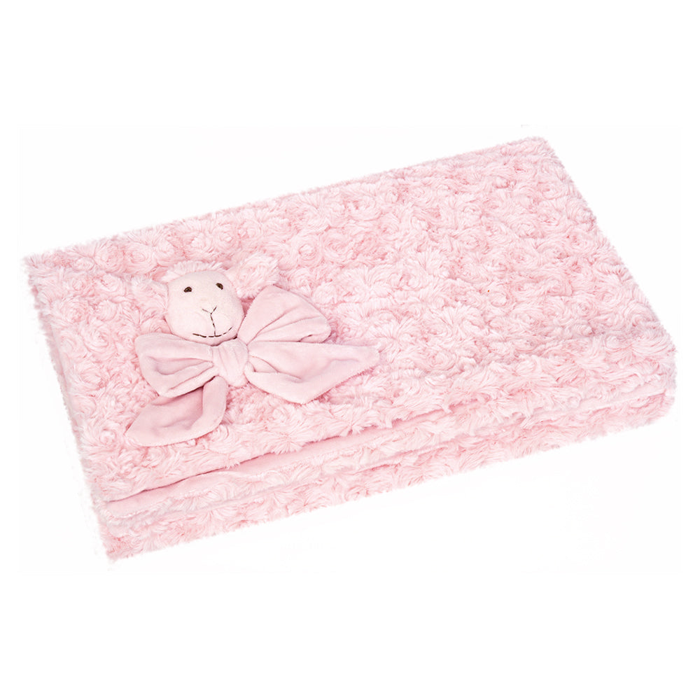 Snugs the Lamb - Blanket - Pink