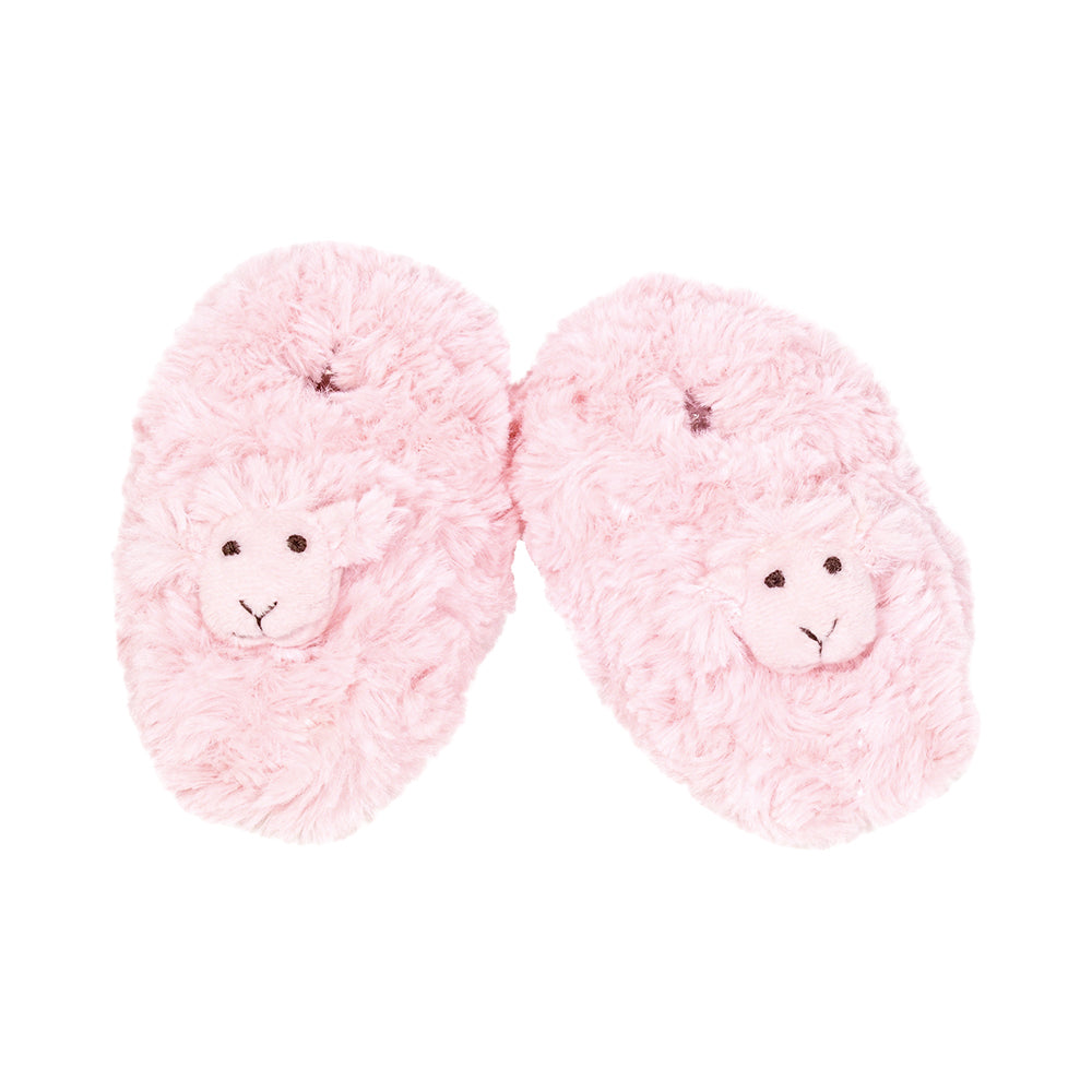 Snugs the Lamb - Booties - Pink