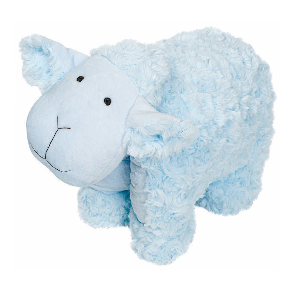 Snugs the Lamb - Pillow Toy - Blue
